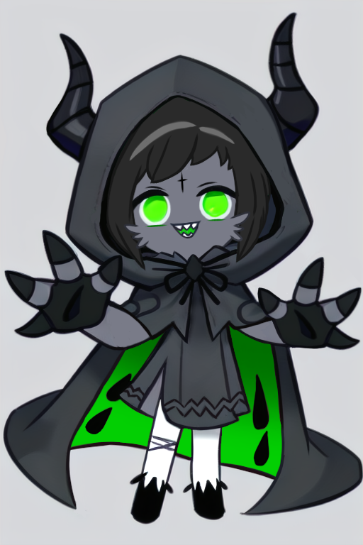 character  girl by st